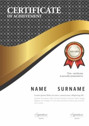 Mẫu Giấy Chứng Nhận, Certificate File Corel (235)