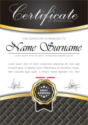 Mẫu Giấy Chứng Nhận, Certificate File Corel (241)