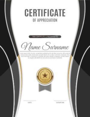 Mẫu Giấy Chứng Nhận, Certificate File Corel (244)