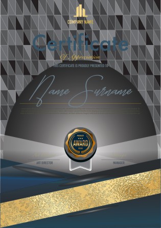 Mẫu Giấy Chứng Nhận, Certificate File Corel (251)