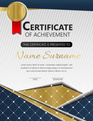 Mẫu Giấy Chứng Nhận, Certificate File Corel (258)