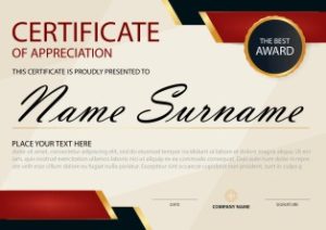 Mẫu Giấy Chứng Nhận, Certificate File Corel (268)