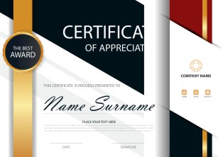 Mẫu Giấy Chứng Nhận, Certificate File Corel (273)