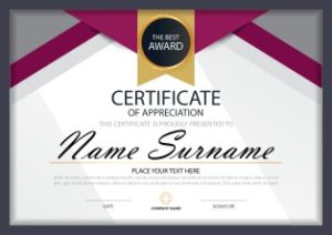 Mẫu Giấy Chứng Nhận, Certificate File Corel (276)