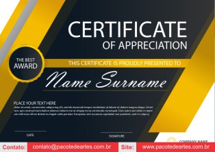 Mẫu Giấy Chứng Nhận, Certificate File Corel (288)