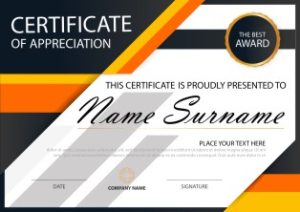 Mẫu Giấy Chứng Nhận, Certificate File Corel (290)