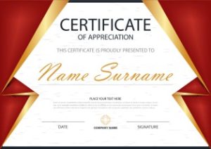 Mẫu Giấy Chứng Nhận, Certificate File Corel (297)