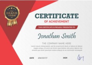 Mẫu Giấy Chứng Nhận, Certificate File Corel (313)