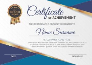 Mẫu Giấy Chứng Nhận, Certificate File Corel (328)