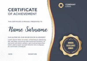 Mẫu Giấy Chứng Nhận, Certificate File Corel (333)