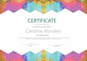 Mẫu Giấy Chứng Nhận, Certificate File Corel (337)