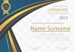 Mẫu Giấy Chứng Nhận, Certificate File Corel (352)