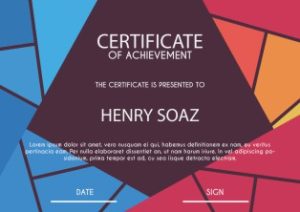 Mẫu Giấy Chứng Nhận, Certificate File Corel (356)