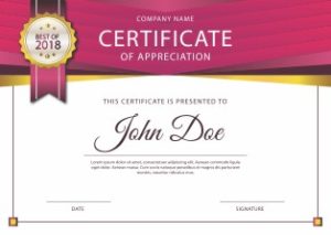 Mẫu Giấy Chứng Nhận, Certificate File Corel (359)