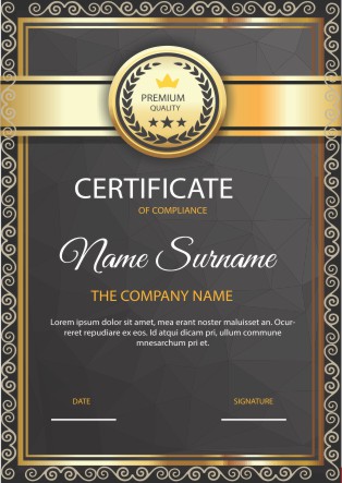 Mẫu Giấy Chứng Nhận, Certificate File Corel (365)