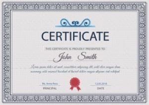 Mẫu Giấy Chứng Nhận, Certificate File Corel (379)