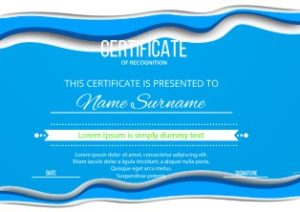 Mẫu Giấy Chứng Nhận, Certificate File Corel (391)