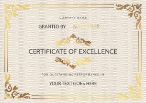 Mẫu Giấy Chứng Nhận, Certificate File Corel (396)