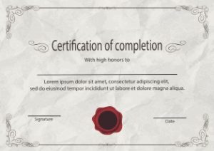 Mẫu Giấy Chứng Nhận, Certificate File Corel (403)