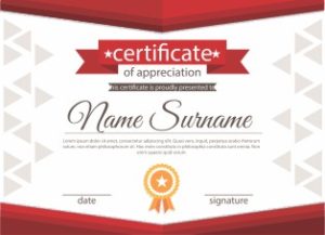 Mẫu Giấy Chứng Nhận, Certificate File Corel (412)