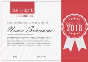 Mẫu Giấy Chứng Nhận, Certificate File Corel (424)