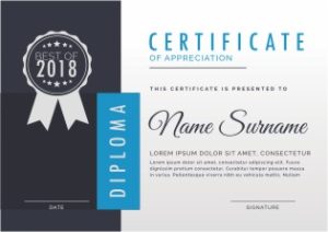 Mẫu Giấy Chứng Nhận, Certificate File Corel (437)