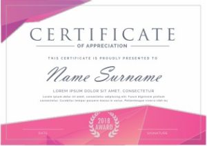 Mẫu Giấy Chứng Nhận, Certificate File Corel (440)