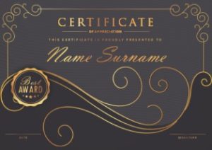 Mẫu Giấy Chứng Nhận, Certificate File Corel (451)