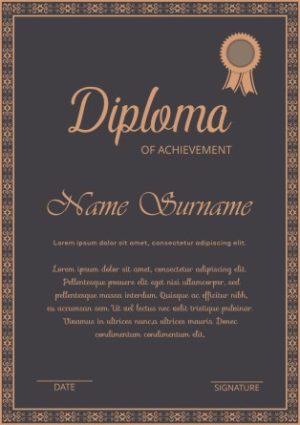 Mẫu Giấy Chứng Nhận, Certificate File Corel (464)