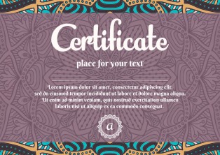 Mẫu Giấy Chứng Nhận, Certificate File Corel (473)