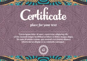 Mẫu Giấy Chứng Nhận, Certificate File Corel (474)