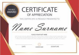 Mẫu Giấy Chứng Nhận, Certificate File Corel (481)