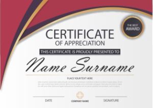 Mẫu Giấy Chứng Nhận, Certificate File Corel (483)