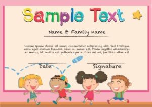 Mẫu Giấy Chứng Nhận, Certificate File Corel (489)