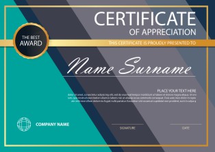 Mẫu Giấy Chứng Nhận, Certificate File Corel (501)