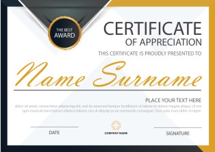 Mẫu Giấy Chứng Nhận, Certificate File Corel (502)