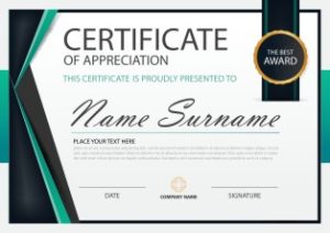 Mẫu Giấy Chứng Nhận, Certificate File Corel (514)