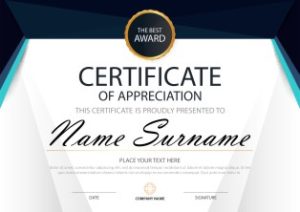 Mẫu Giấy Chứng Nhận, Certificate File Corel (517)