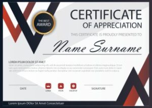 Mẫu Giấy Chứng Nhận, Certificate File Corel (533)