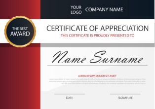 Mẫu Giấy Chứng Nhận, Certificate File Corel (535)