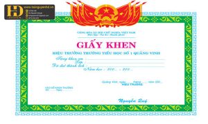 Mẫu Giấy Khen Đẹp (2)