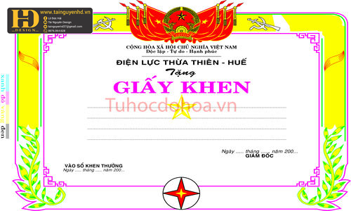 Mẫu Giấy Khen Đẹp (50)