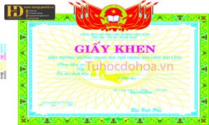 Mẫu Giấy Khen Đẹp (59)