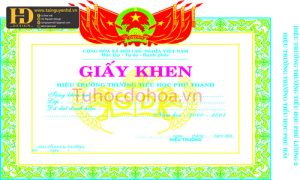 Mẫu Giấy Khen Đẹp (60)