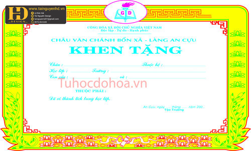 Mẫu Giấy Khen Đẹp (65)