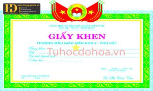 Mẫu Giấy Khen Đẹp (74)