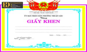 Mẫu Giấy Khen Đẹp (87)