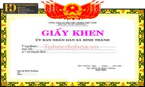 Mẫu Giấy Khen Đẹp (90)
