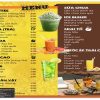 Mẫu Menu Nhà Hàng, Quán Ăn Vặt (1)