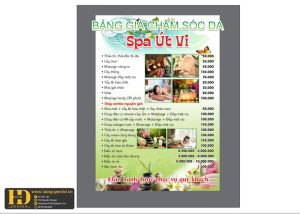 Mẫu Menu Nhà Hàng, Quán Ăn Vặt (104)